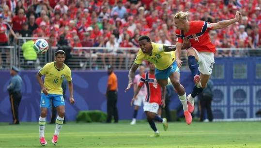 LIVE/ Super Erling Haaland 'gjunjëzon' Brazilin, Norvegjia po fiton 2-0 në 1/8-at e Botërorit