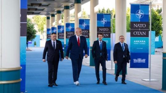 Punimet për Samitin e NATO-s, kryeministri Rama pritet nga shefi i Aleancës Mark Rutte