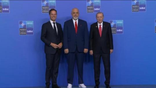 Samiti i NATO-s në Turqi, Rama pritet nga Rutte dhe Erdogan