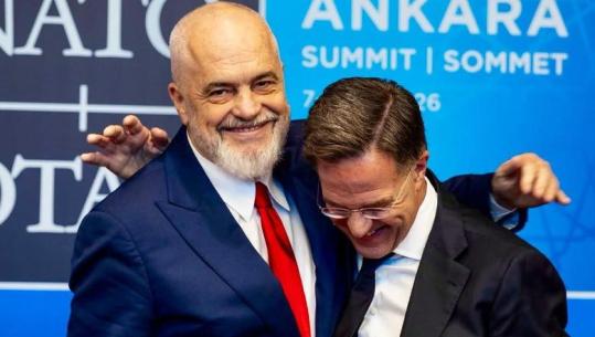 ‘Moment krenarie kur të bëhet zemra mal’, Rama ndan foton me Rutte: Vjen dita kur e paimagjinueshmja bëhet e mundur