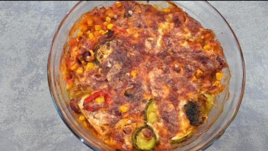 Petë me perime dhe salcë aromatike nga zonja Albana 
