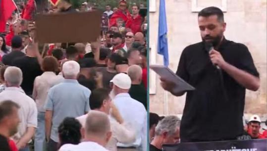 Aktivisti Arbër Lleshi: Nuk ikim derisa Rama të japë dorëheqjen, infrastrukturë nuk ka, por 4 milionë euro shkojnë për koncert