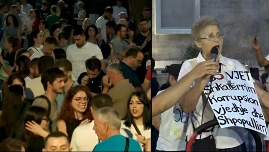 E moshuara nga protesta: Opozita e vërtetë nuk është Berisha, por ne! Saliu bashkë me Ramiz Alinë na e vodhën demokracinë