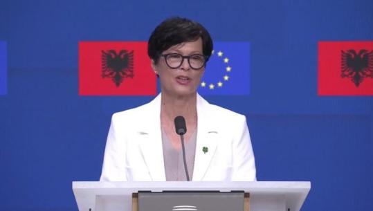 Mbyllja e 3 kapitujve të negociatave, Marta Kos: Krah Shqipërisë deri në fund
