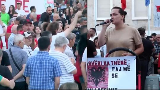 Tkurrja e protestës, organizatorja Kokaj: Nuk numërohen numrat, por ditët që jemi në shesh