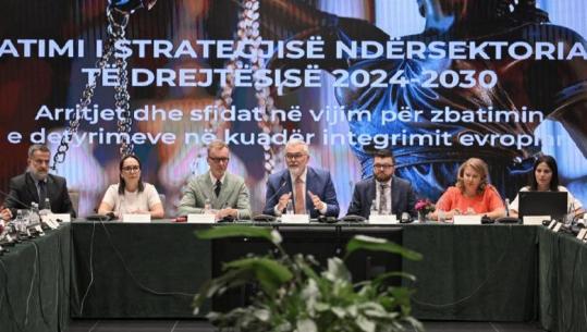 Gogu tryezë me institucionet e drejtësisë, fokus te stoku i dosjeve! Ministri: 12 muajt e ardhshëm, vendimtarë për procesin e integrimit