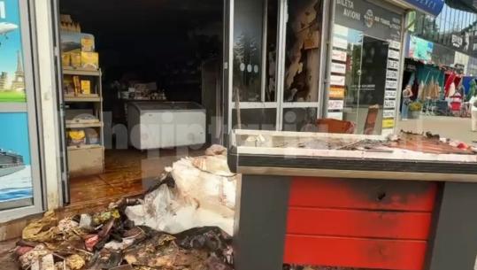 Përfshihet nga flakët biznesi i ‘Neranxi’-t në Elbasan