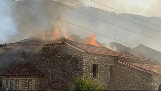 U përfshi nga flakët e verës të vitit të kaluar, restaurohet kisha e Shën Ilias në Lekël të Tepelenës