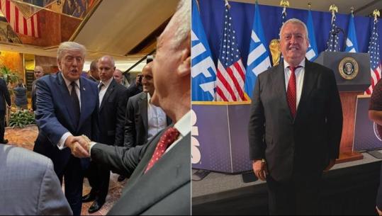 FOTO/ Armand Duka takohet me Donald Trump në prag të finales së Botërorit 2026