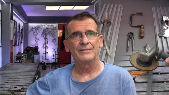 Një nga Ne/ Zanati i metalpunuesit drejt zhdukjes, Astrit Krasniqi vuan mungesën e fuqisë punëtore: Nuk marr përsipër punë të mëdha, tani po bëj art
