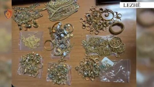 Shiste bizhuteri floriri dhe ora dore të vjedhura, arrestohet argjendari në Lezhë! Vlera e sekuestruar arrin në 300 mijë euro (EMRI)