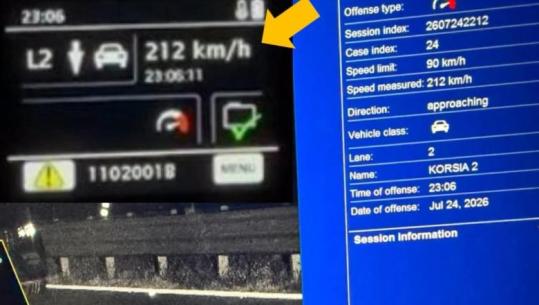 206 raste me shpejtësi deri në 212 km/h brenda një nate, Lamallari: Automjeti nuk është armë! Rrugët nuk do t'ua lemë në dorë atyre që sillen si kamikazë