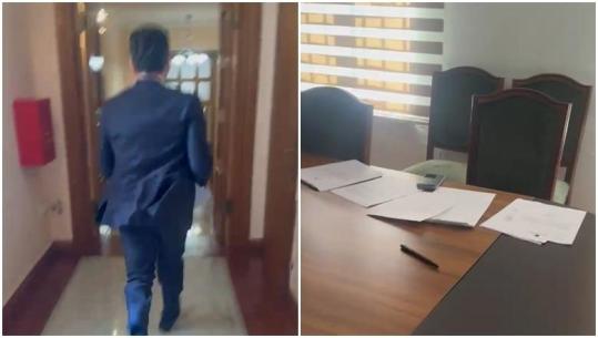 VIDEOLAJM/ Kredia 302 mln $ nga SHBA, Agron Shehaj merr marrëveshjen konfidenciale dhe ikën me vrap 