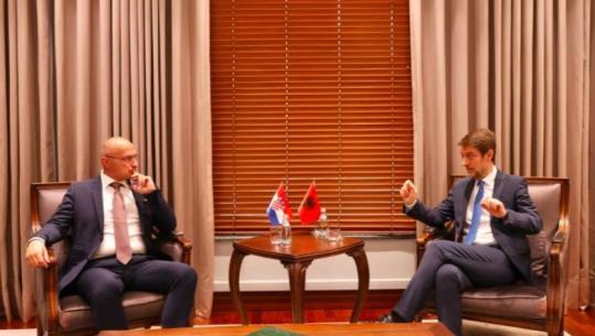 Hoxha takohet me homologun kroat, Grliç-Radman përgëzon Shqipërinë në rrugën e anëtarësimit: Po avancon drejt BE-së falë meriës së saj