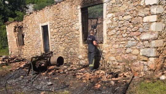 Tragjedi në Shkodër, flakët shkrumbojnë një banesë në fshatin Domen, humb jetën nëna 24 vjeçare me dy fëmijët 1 dhe 3 vjeç (Emri)