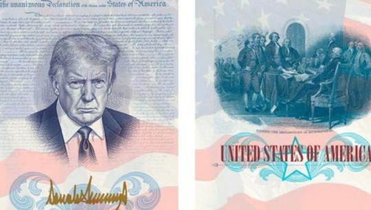 Departamenti amerikan i Shtetit do të ofrojë pasaporta amerikane me foton e Trump