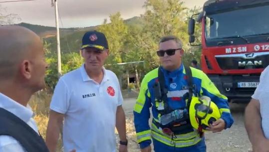 Lanë pushimet për të luftuar flakët në fshatin Riban, kryebashkiaku i Mallakastrës falënderon dy turistët nga Gjermania dhe Kroacia (VIDEO)