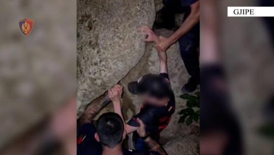 U bllokuan në Kanionet e Gjipesë, 4 orë operacion për shpëtimin e turistit holandez dhe dy fëmijëve
