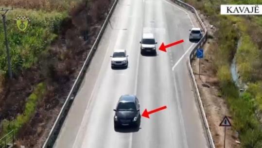Shpejtësia 'fundos' shoferët në Kavajë, 972 gjoba në një javë! Arrestohen 3 drejtues mjetesh, mijëra kontrolle në akset kryesore