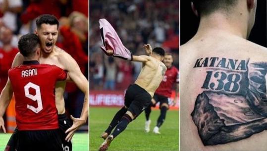 'Katana 138', tatuazhi me dëshmorin e UÇK-së që përçau Mirlind Dakun me tifozët e klubit të ri në Rusi