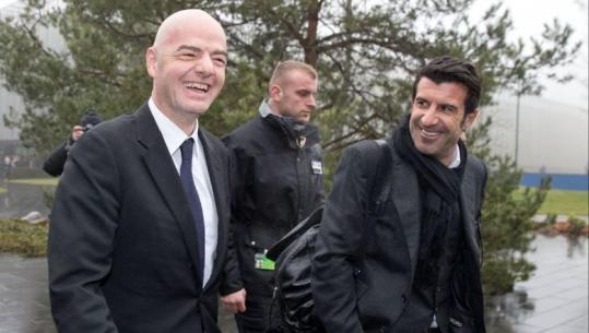 Luis Figo sulmon ashpër Infantinon: Mashtrues i ulët, duhet të largohet sa më shpejt nga FIFA