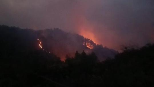 Vatra e Drenies ende aktive, errësira ndal betejën me flakët, operacioni rinis nesër