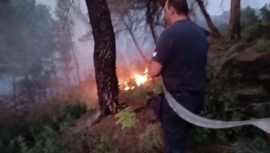 Vatra e Drenies ende aktive, errësira ndal betejën me flakët, operacioni rinis nesër (VIDEO)
