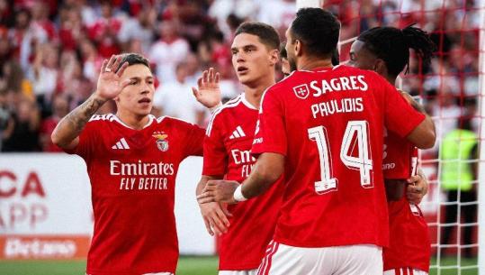 Europa League/ Benfica bën 'me zemër' Hearts, e mposht 6-1! Triumfojnë minimalisht Salzburg dhe Anderlecht
