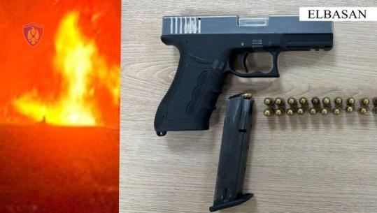 Dogji 3 makina, arrestohet 43-vjeçari në Elbasan! Në pranga edhe një tjetër, u kap me pistoletë, fishekë e kokainë