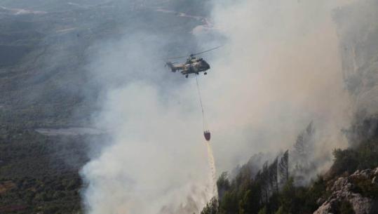 Zjarri në Krujë, Nufi: I shkaktuar nga njeriu, 3 helikopterë po punojnë për shuarjen