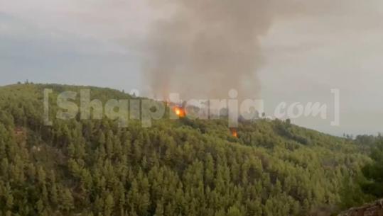 Kruja nuk gjen qetësi, tjetër vatër zjarri pranë shtëpive të qytetit! Flakët në Mallakastër e Patos vihen nën kontroll, nuk përbëjnë më rrezik për banesat