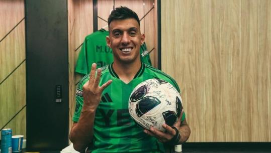 VIDEO/ Myrto Uzuni shënon tre supergola në një ndeshje, i jep fitoren 3-0 FC Austin dhe merr topin në shtëpi