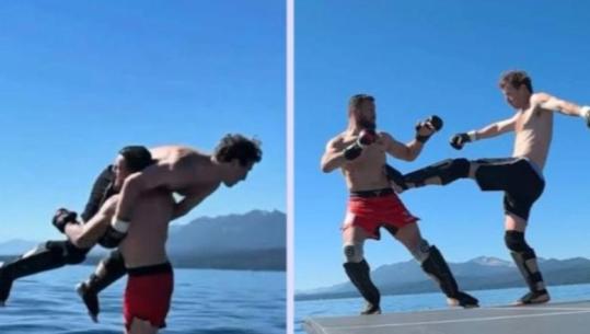 Zuckerberg sfidon kampionin e UFC-së, stërvitja në mes të liqenit bëhet virale