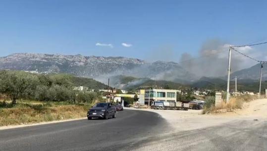 Sërish flakë në Krastë të Krujës, ndërhyjnë 50 efektivë dhe një helikopter! Zjarri pranë depove të eksplozivit, vendoset perimetër sigurie