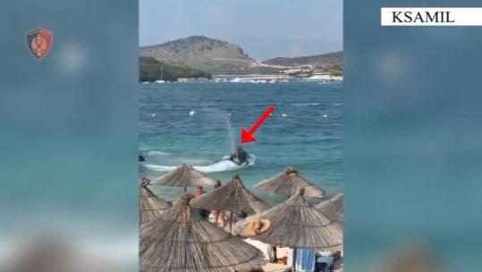 Ksamil/ Jet Ski shkel perimetrin e sigurisë dhe rrezikon pushuesit! Policia bllokon mjetin lundrues, gjobit me 500 mijë lekë të reja drejtuesin