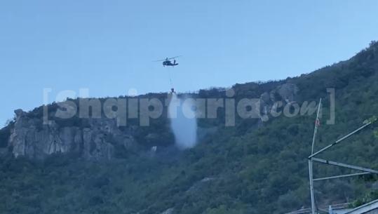 Krujë/ Zjarri në fshatin Zidoll rrezikoi depot e eksplozivit dhe 'Albanopolis-in, rinis ndërhrja nga ajri për shuarjen e plotë të flakëve!
