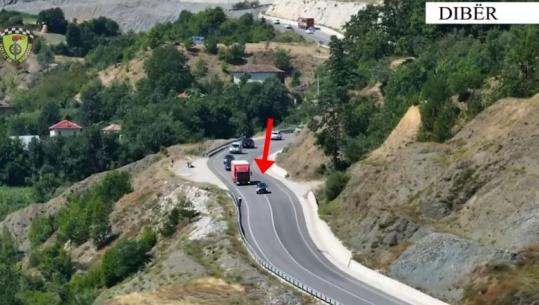 Në gjendje të dehur në timon dhe parakalime të gabuara, Rrugorja e Dibrës: Një mijë gjoba në një javë! 3 shoferë në pranga