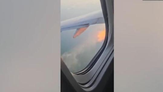 SHBA/ U përplas me një tufë zogjsh, merr flakë motori i avionit, bën ulje emergjente