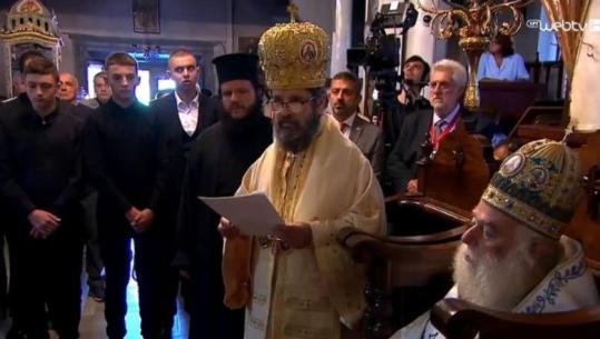 Fortlumturi Joani merr pjesë në ceremoninë kushtuar kreut të botës ortodokse: Kisha shqiptare do të vijojë të punojë për paqen dhe unitetin
