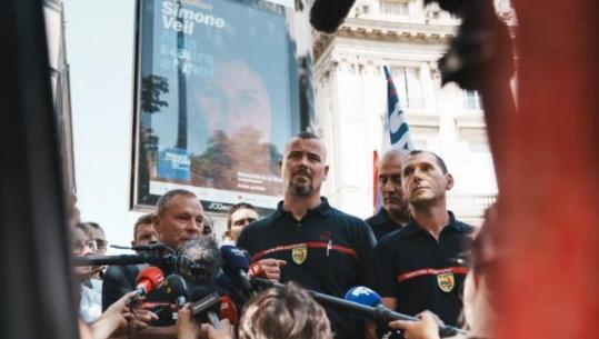 Luftuan me flakët gjatë gjithë verës, zjarrfikësit në Francë përplasen me qeverinë dhe kërkojnë më shumë investime