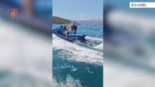 Ksamil/ Jet Ski shkel perimetrin e sigurisë dhe rrezikon pushuesit! Policia bllokon mjetin lundrues, gjobit me 500 mijë lekë të reja pronarin