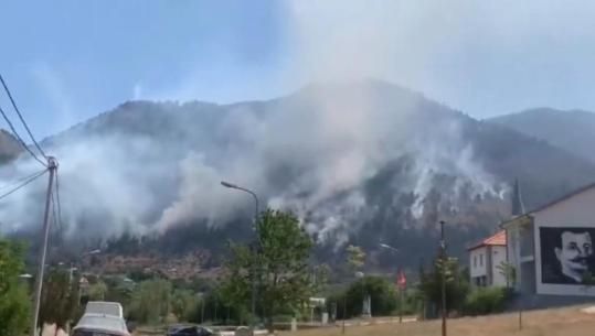 11 vatra aktive/ Përhapen në 3 drejtime flakët në Parkun e Lurës, rrezikojnë disa banesa, ndërhyjnë 2 avionë! S’ka qetësi për Krujën, zjarr pranë Zidollit