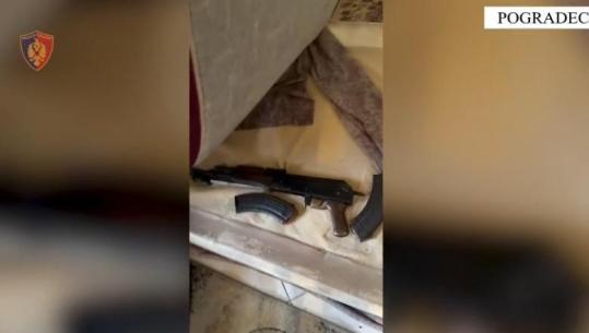 Me automatik në dyshek, arrestohet 44-vjeçari në Pogradec
