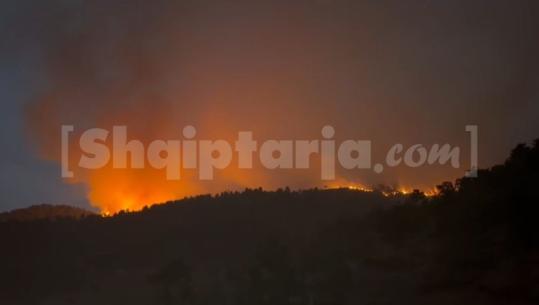 Zjarri aktiv prej disa ditësh në Pukë, digjen 120 hektarë pyje! Flakët u afrohen dy fshatrave, në Gojan evakuohet një familje