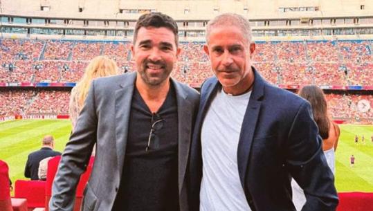 I papunë pas largimit nga Shqipëria, Sylvinho shfaqet në 'Camp Nou' dhe takohet me drejtorin sportiv të Barcelonës