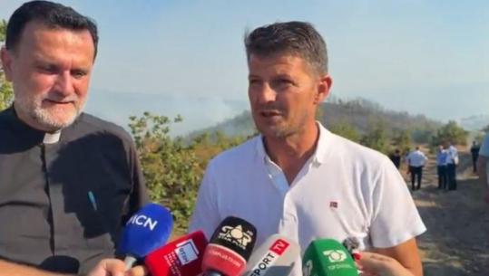 Zjarret në Tenë dhe Kodër Rrëshen, Dom Gjergj Meta: Shqetësues fakti që flakët shkaktohen nga dora e njeriut! Kryebashkiaku i Mirditës: Situatë e rrezikshme, prioritet jeta e banorëve!