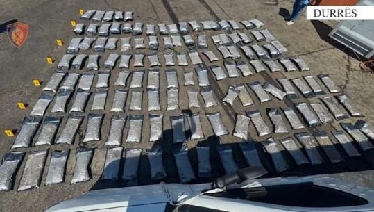 Do të trafikonin 80 kilogramë kanabis nga Kanadaja në Shqipëri, 3 të arrestuar në Durrës, 2 në kërkim