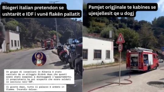 'Ushtarët izraelitë dogjën pallatin'/ Si u përdor zjarri në Vlorë për propagandë anti-izraelite, historia nisi nga një profil satirik