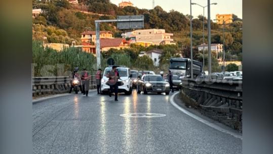 DOSJA AKSHI/ U arrestua pas 8 muajsh arrati, Ergys Agasi mbahet te Blloku i Sigurisë! FOTO nga operacioni, tentoi të parakalonte furgonin e Policisë për t’u larguar