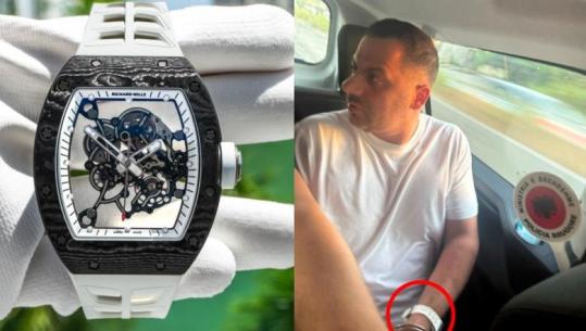 FOTO/ Ora e luksit që mbante në dorë Ergys Agasi në momentin e arrestimit! Kushton qindra mijëra euro, modelet më ekskluzive kapin shifrën 2 mln €